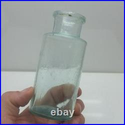 Antique Early Rare Connecticut Medicine Bottle A. Martin Norwich Conn