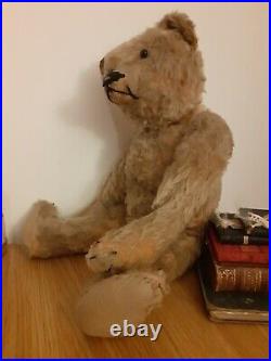 Antique Early Rare German Strunz jointed Mohair traditional Teddy Bear