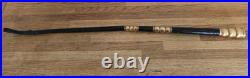 Antique Early Rare c1900s Hermes Paris Riding Crop / Whip. Leather & Brass