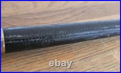 Antique Early Rare c1900s Hermes Paris Riding Crop / Whip. Leather & Brass