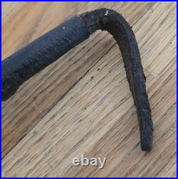 Antique Early Rare c1900s Hermes Paris Riding Crop / Whip. Leather & Brass