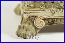 Antique Early Royal Dux Figural Candlestic with Antique Staple Repair RARE