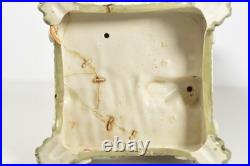 Antique Early Royal Dux Figural Candlestic with Antique Staple Repair RARE Antique Early Royal Dux Figural Candlestic with Antique Staple Repair RARE