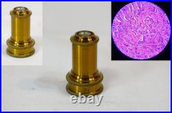 Antique Ernst Leitz Stand V Microscope 1873 Early Rare Wetzlar SN1557 Original