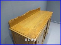 Antique French Oak Sideboard Early 20thC Golden Oak Rare Design
