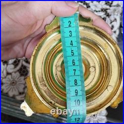 Antique Galalith Candle Holders Art Deco 1920s Rare Early Pre-Bakelite Pair