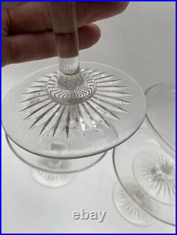 Antique Glass Tazzas Rare Set Of 4 Early Victorian Or Late Georgian Hand Blown Antique Glass Tazzas Rare Set Of 4 Early Victorian Or Late Georgian Hand Blown