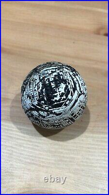 Antique Golf Ball Early Hand Hammered Gutty Ball C1850/60 Very Rare See Desc
