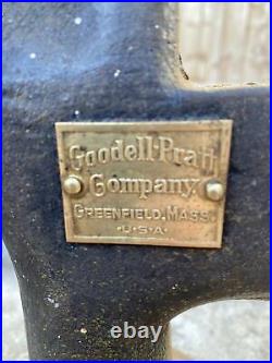 Antique Goodell-Pratt Silversmiths Lathe, made USA Early 1900's Very Rare Item