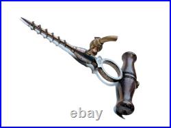 Antique HOLBORN Champagne Tap Corkscrew Victorian Rare Early Barwear