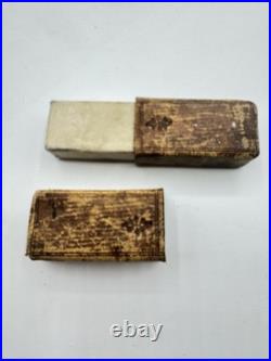 Antique Harrisons Improved Sovereign Balance With Original Branded Box Rare