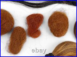 Antique Human Hair Momento Collection Mourning Oddity Rare