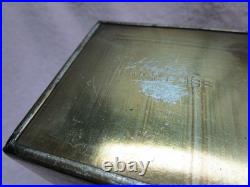 Antique J G Flint Tea Tin Early And Rare