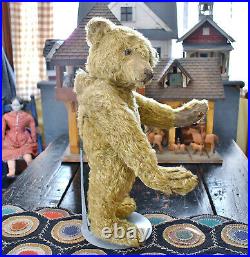 Antique Large Rare Early German Teddy Bear 18 Tall