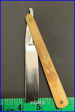 Antique Late 1700's Early1800's GR Razor Beautiful Scale Very Rare