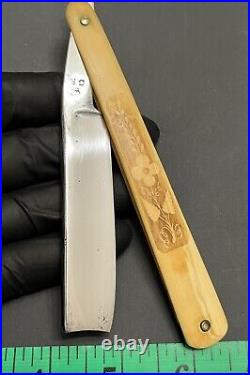 Antique Late 1700's Early1800's GR Razor Beautiful Scale Very Rare