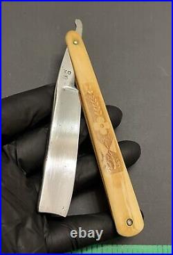 Antique Late 1700's Early1800's GR Razor Beautiful Scale Very Rare