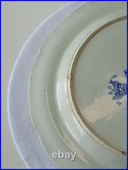 Antique Mason's Blue Pheasants Ironstone Plate 9¾ c1815-25 RARE Early Mark