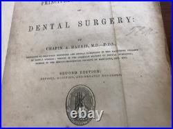 Antique Medical Book Surgery 1845 Dentistry Dentist Rare EARLY 1800s Medicine