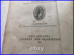 Antique Medical Book Surgery 1845 Dentistry Dentist Rare EARLY 1800s Medicine