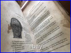 Antique Medical Book Surgery 1845 Dentistry Dentist Rare EARLY 1800s Medicine