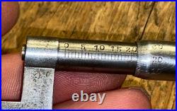 Antique Micrometer Early German Carl Mahr Rare Early Machinist Tool Victorian
