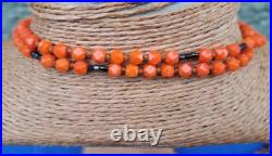 Antique NEIGER Bohemia Necklace CHINOISE, SUPER RARE EARLY CREATION 1900'S, 92cm