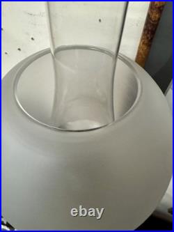 Antique Oil Lamp with Rare Double Burner Late 19th / Early 20th Century