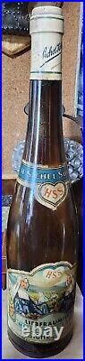 Antique Oversized Shop Display Advertising Bottle Early Blue Nun Wine Very Rare Antique Oversized Shop Display Advertising Bottle Early Blue Nun Wine Very Rare