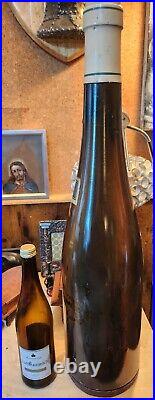 Antique Oversized Shop Display Advertising Bottle Early Blue Nun Wine Very Rare Antique Oversized Shop Display Advertising Bottle Early Blue Nun Wine Very Rare