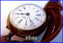 Antique Pocket Watch Rare Early Victorian 1900 By J. Maury Lisboa