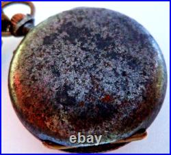 Antique Pocket Watch Rare Early Victorian 1900 By J. Maury Lisboa