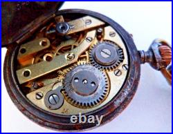 Antique Pocket Watch Rare Early Victorian 1900 By J. Maury Lisboa