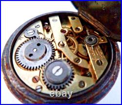 Antique Pocket Watch Rare Early Victorian 1900 By J. Maury Lisboa