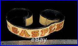Antique Providence Rhode Island Very Early Fire Fighter Belt Gaspee 9 Super Rare