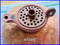 Antique RARE EARLY WEDGWOOD Candle Lantern Broken & Repaired Signed WITH Z