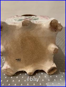 Antique. RARE Early 1900's Biscuit Box. Good Condition f age. Bamboo handle