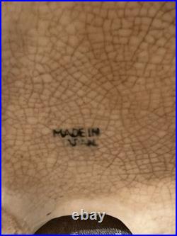 Antique. RARE Early 1900's Biscuit Box. Good Condition f age. Bamboo handle