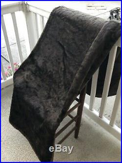 Antique RARE Stroock Carriage Lap Blanket Late 1800's early 1900's Free Ship