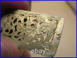 Antique Rare 19th Century Vinaigrette With Sliding Mechanism Early Example