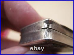 Antique Rare 19th Century Vinaigrette With Sliding Mechanism Early Example