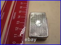 Antique Rare 19th Century Vinaigrette With Sliding Mechanism Early Example