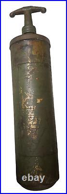 Antique Rare Early 1900's Brass Fire Extinguishers Fire Guard (Lot Of 3) EMPTY