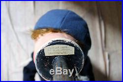 Antique Rare Early 20thC Cased Ventriloquists Dummy By Arthur Quisto