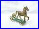 Antique_Rare_Early_H_A_Depose_Litho_Horse_On_Platform_Wheel_Penny_Tin_Toy_France_01_ijoa