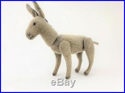 Antique Rare Early Jointed Steiff Donkey ca1905