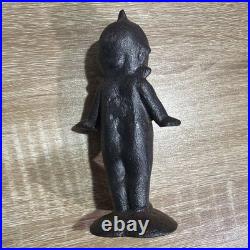 Antique Rare Kewpie Door Stop Solid form Cast Iron Early 19th Century