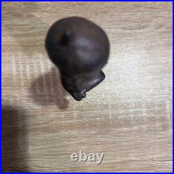 Antique Rare Kewpie Door Stop Solid form Cast Iron Early 19th Century