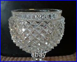 Antique Rare Late 18th Early 19th Century Irish Cut Lead Crystal Port Glasses