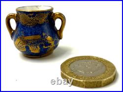 Antique Rare Miniature Tea Set Crown Staffordshire Early 20th C T. Goode & Co